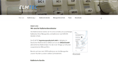 Desktop Screenshot of elmtec.de